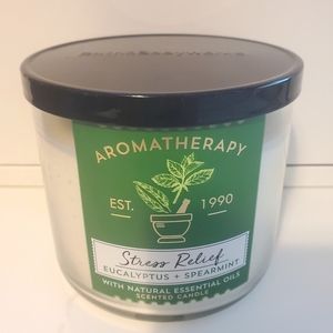 Stress Relief BBW 3 wick Candle